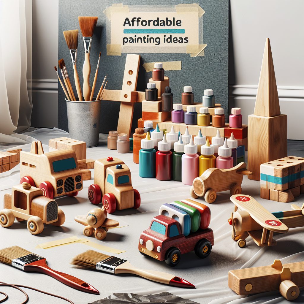 Affordable Painting Ideas for Wooden Toys 