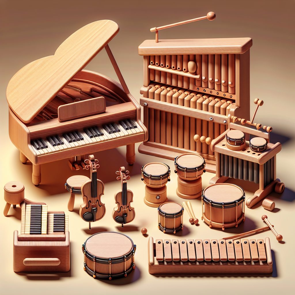 Best Wooden Instrument Toy Sets for Young Musicians 