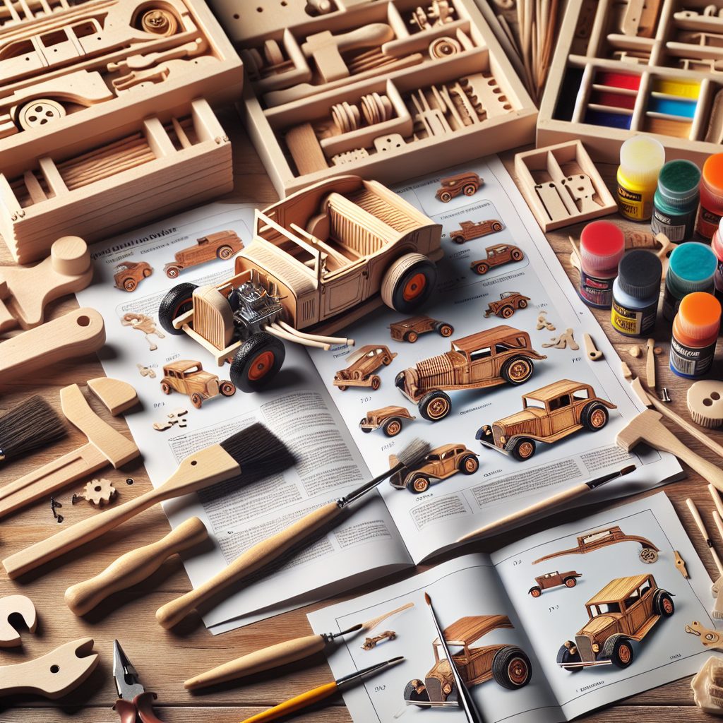 Building Dreams: Wooden Toy Car Craft Kits 