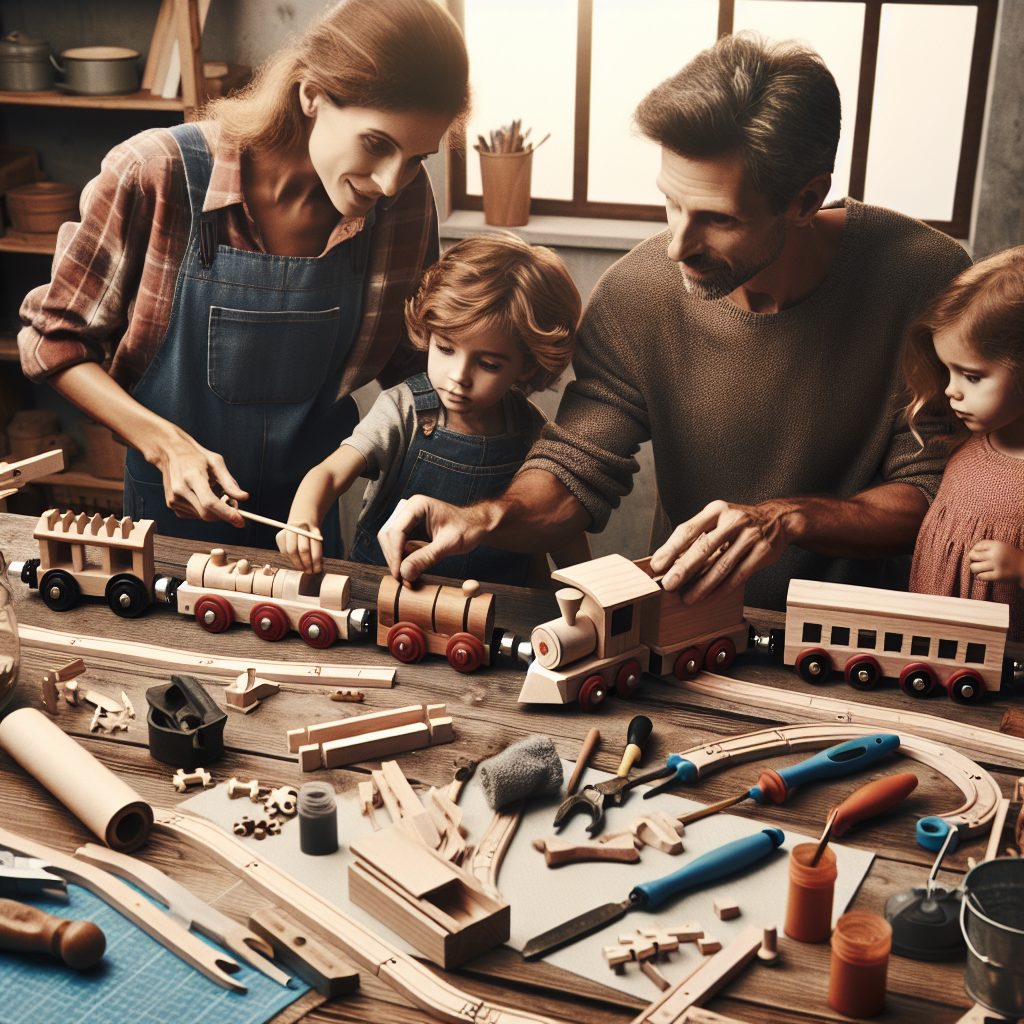 Building Memories: DIY Wooden Train Set Projects for Families 