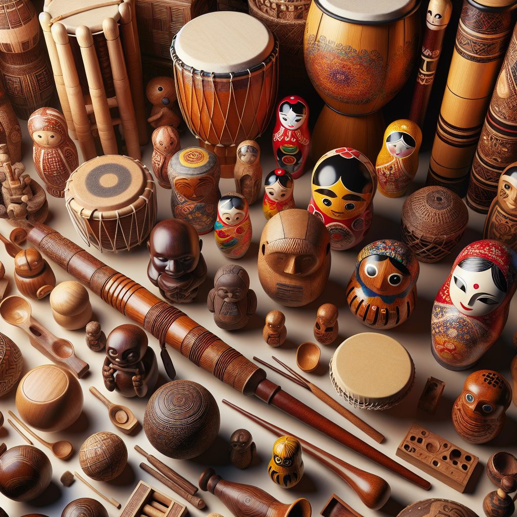 Building a Collection of Cultural Wooden Toys from Around the World 