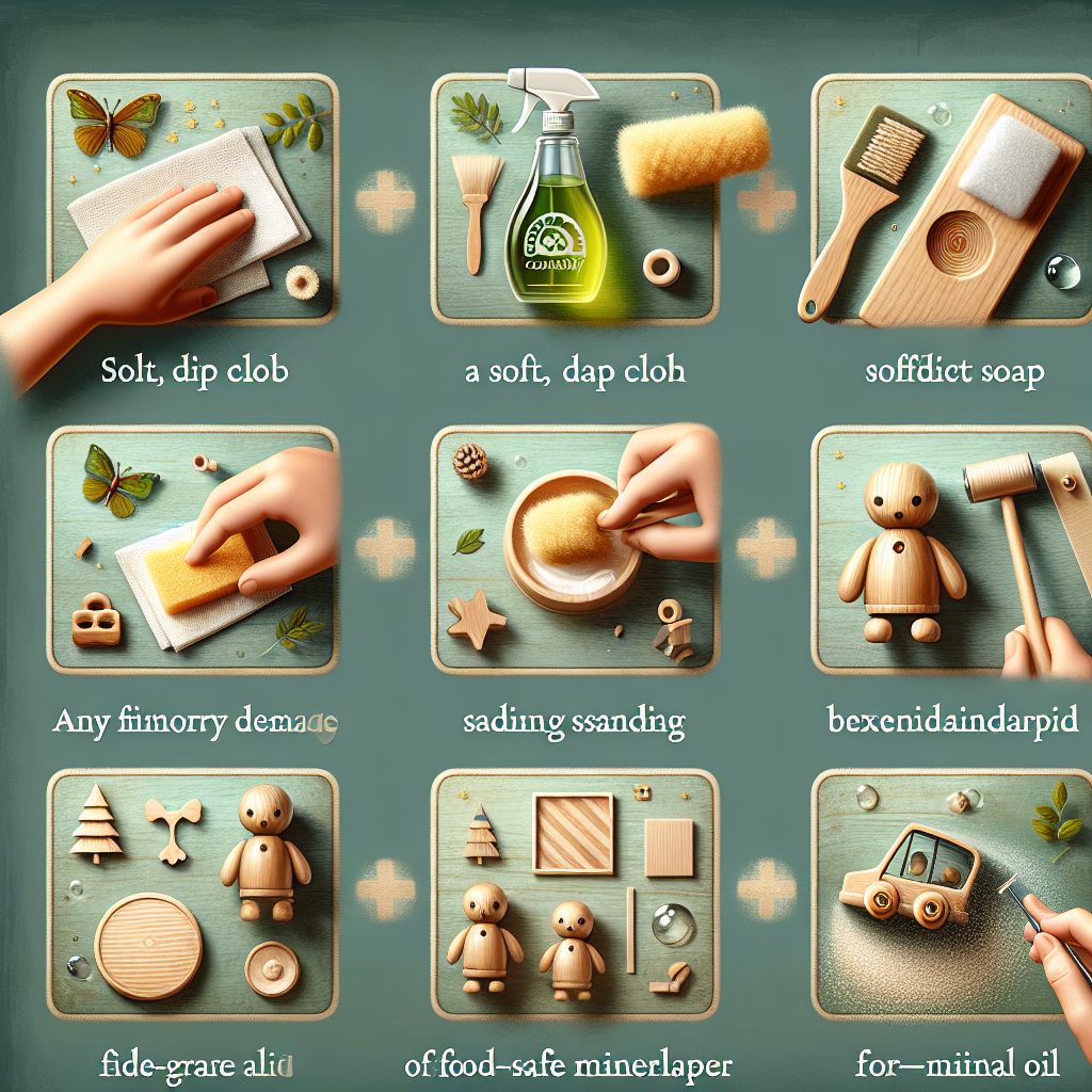 Care Tips for Maintaining Eco-Friendly Wooden Toys 