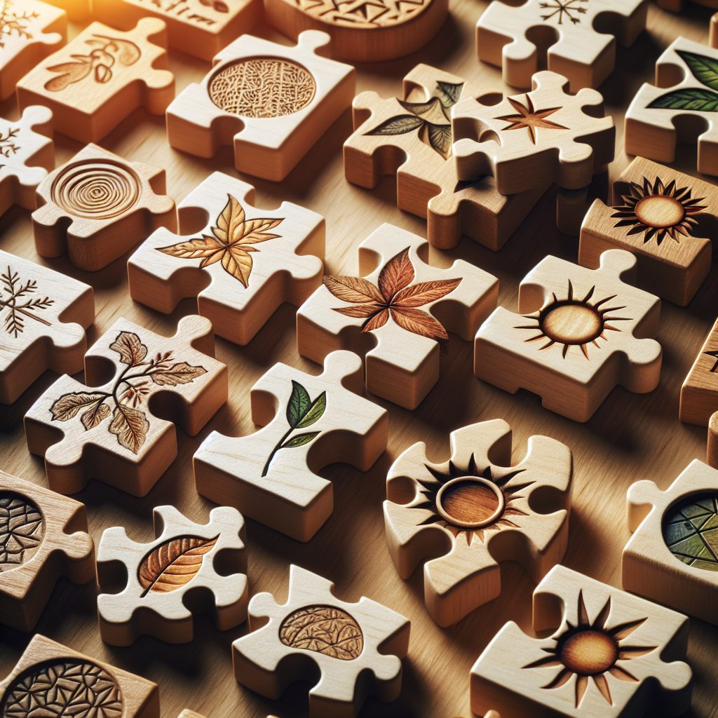 Challenging Minds with Seasonal Wooden Puzzle Toys 