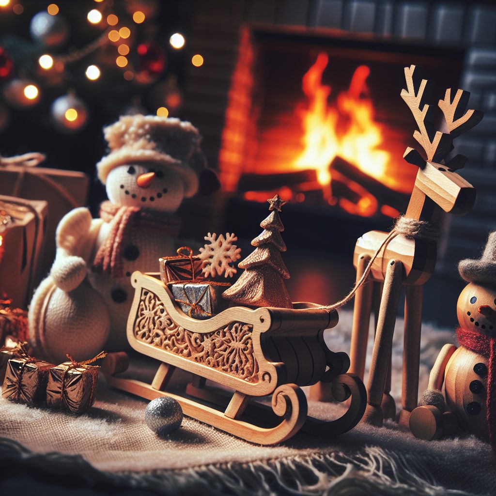Cherishing Christmas with Themed Wooden Toys for Festive Joy 
