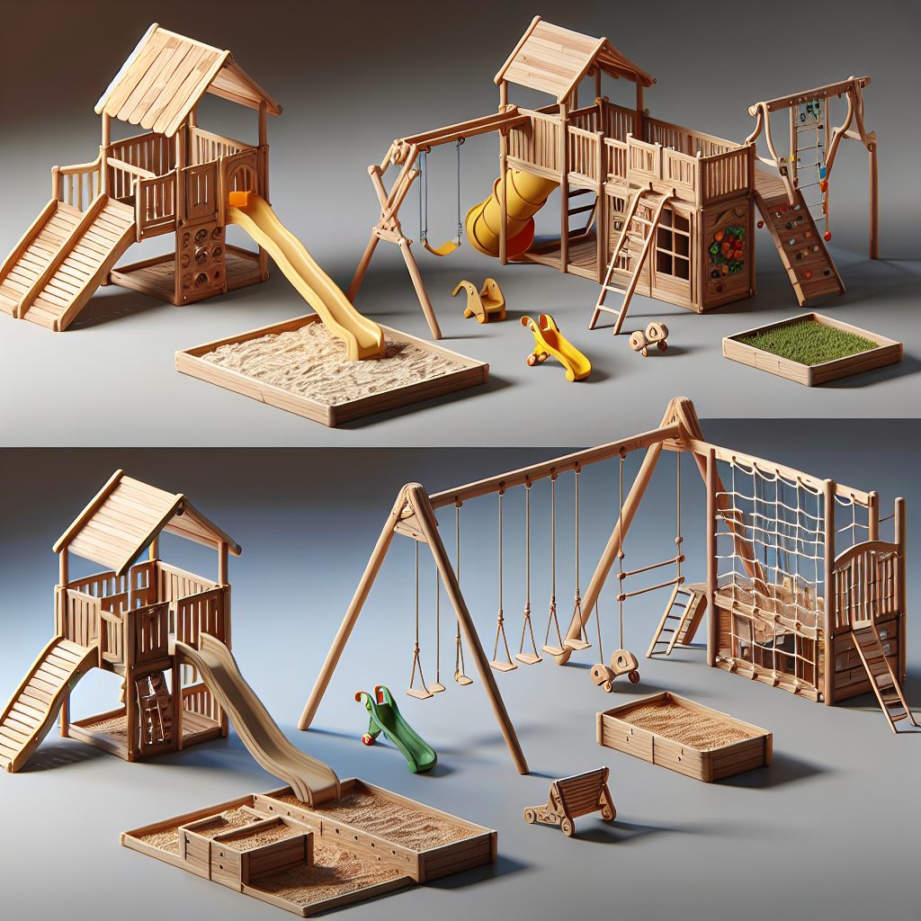 Choosing Age-Appropriate Wooden Playsets for Children 