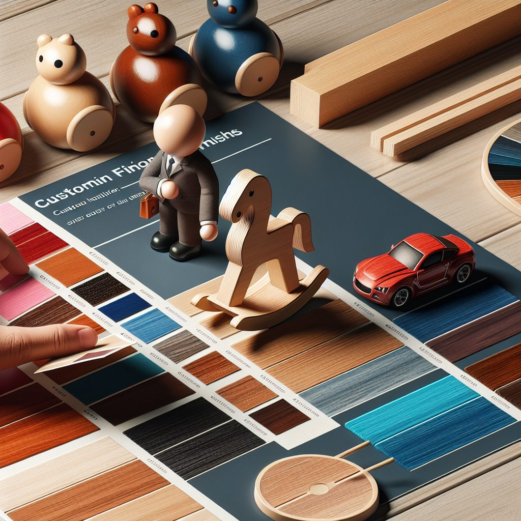 Choosing Custom Finishes for Personalized Wooden Toys 