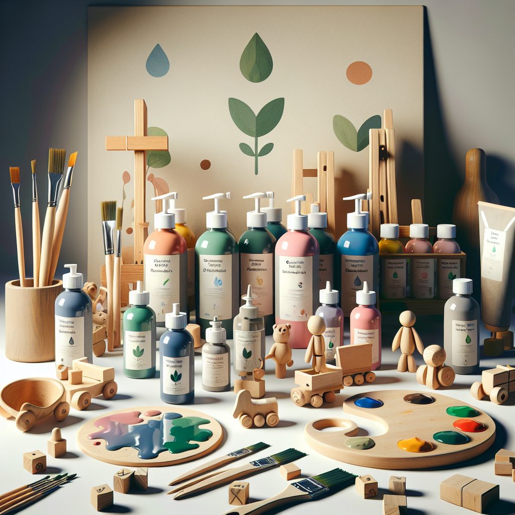 Choosing Eco-Friendly Paints for Upcycled Wooden Toys 