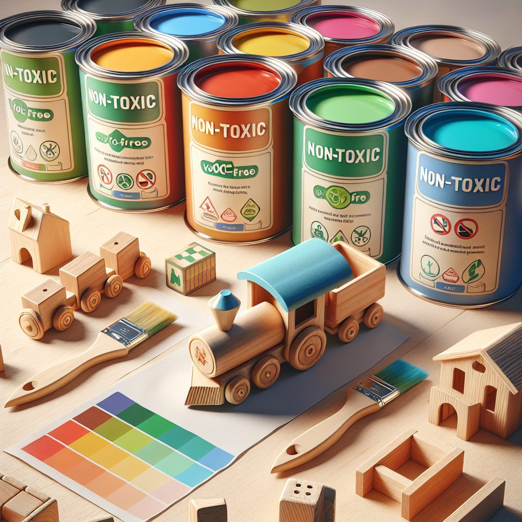 Choosing Safe and Non-Toxic Paints for Wooden Toys 