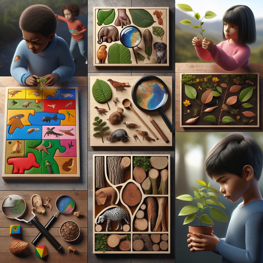 Connecting Kids with Nature through Montessori Toys 