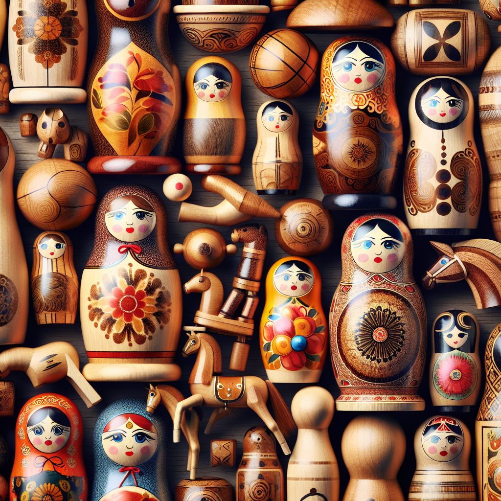 Craft Techniques of Cultural Wooden Toys from Around the Globe 
