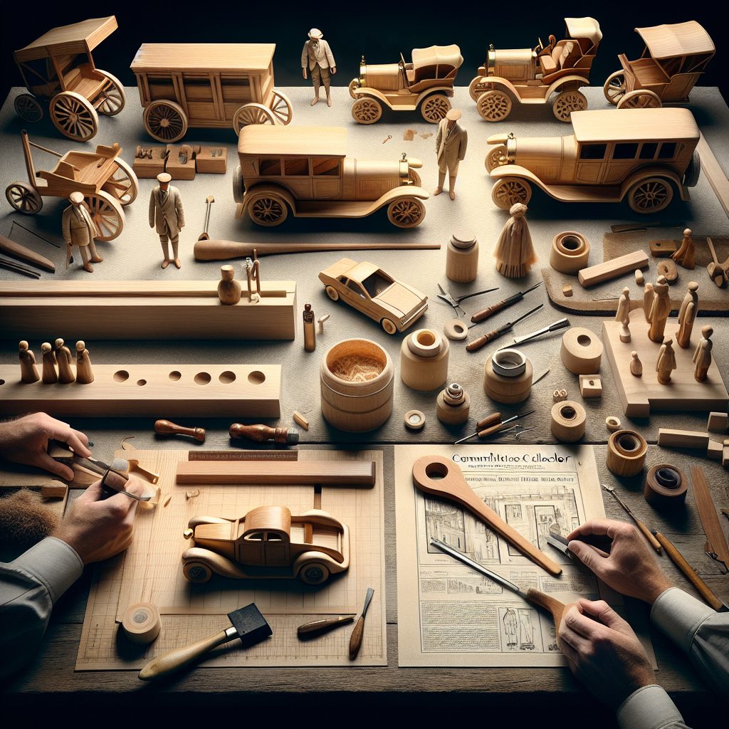 Crafting Historical Wooden Toy Replicas for Collectors 