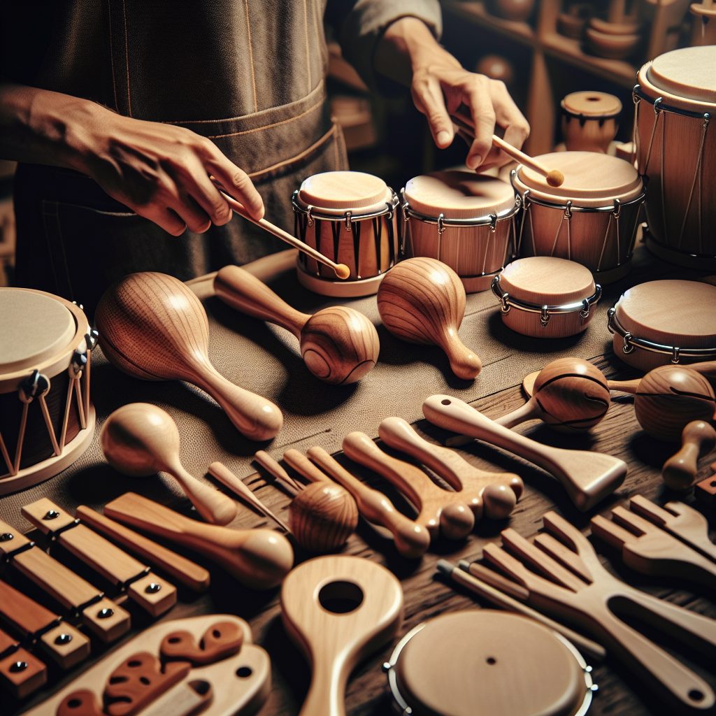 Creating Handcrafted Wooden Percussion for Toddlers 