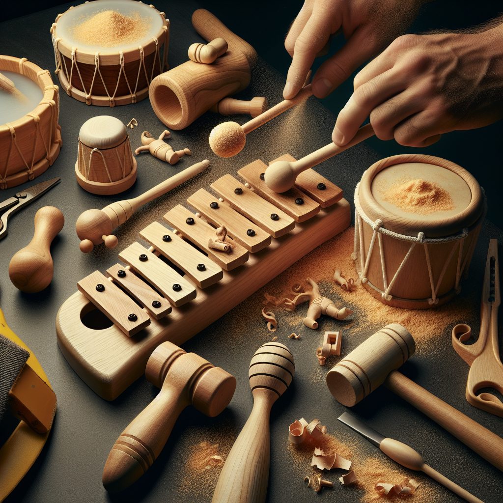 Creating Handmade Wooden Music Toys for Toddlers 