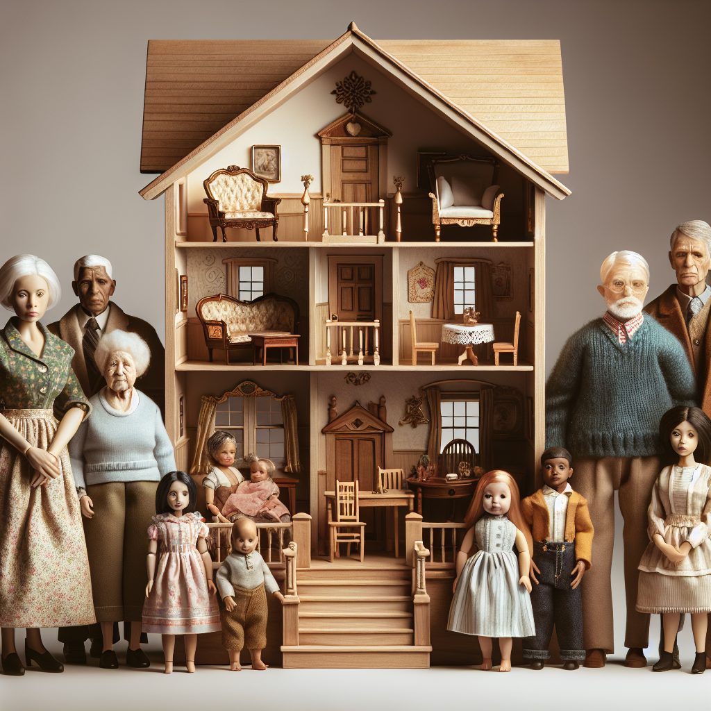 Creating Heirloom Wooden Dollhouse Collections for Generations 
