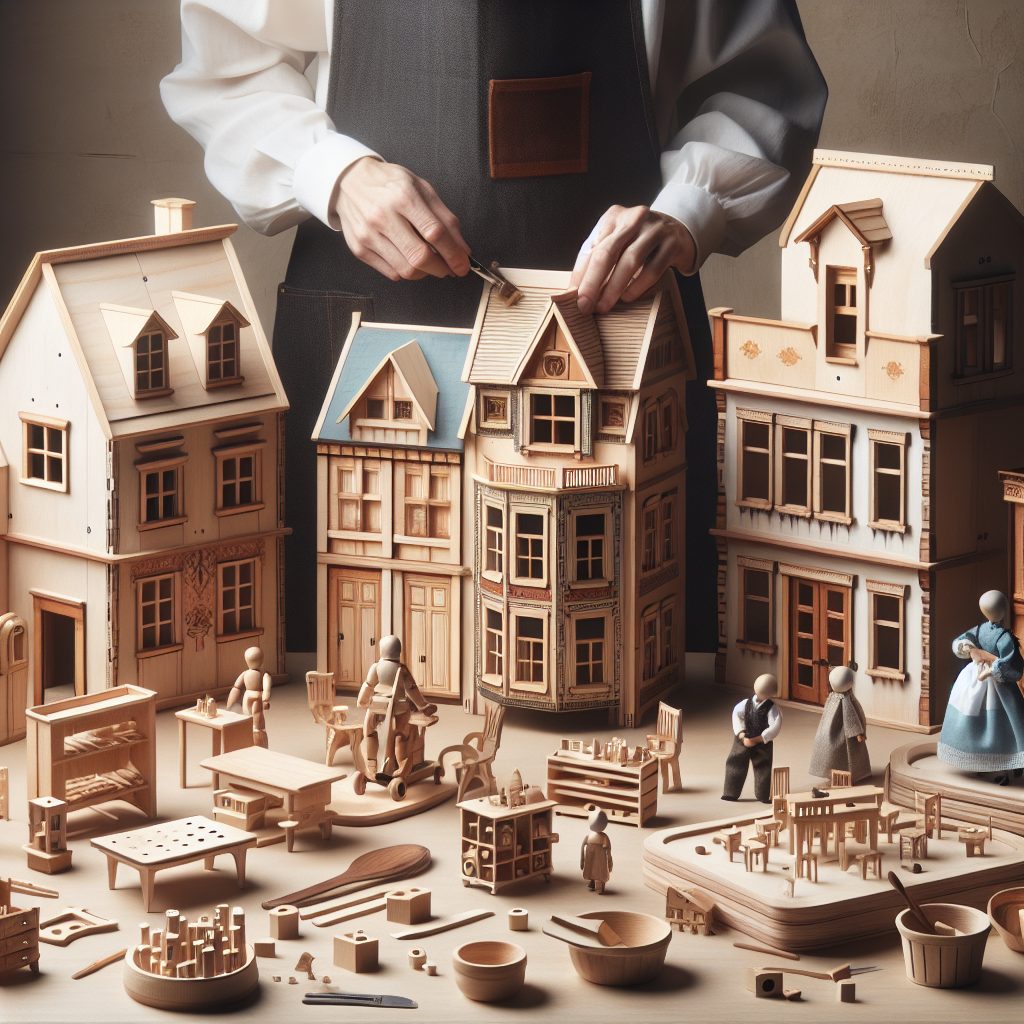 Creating Themed Collections with Wooden Dollhouses 