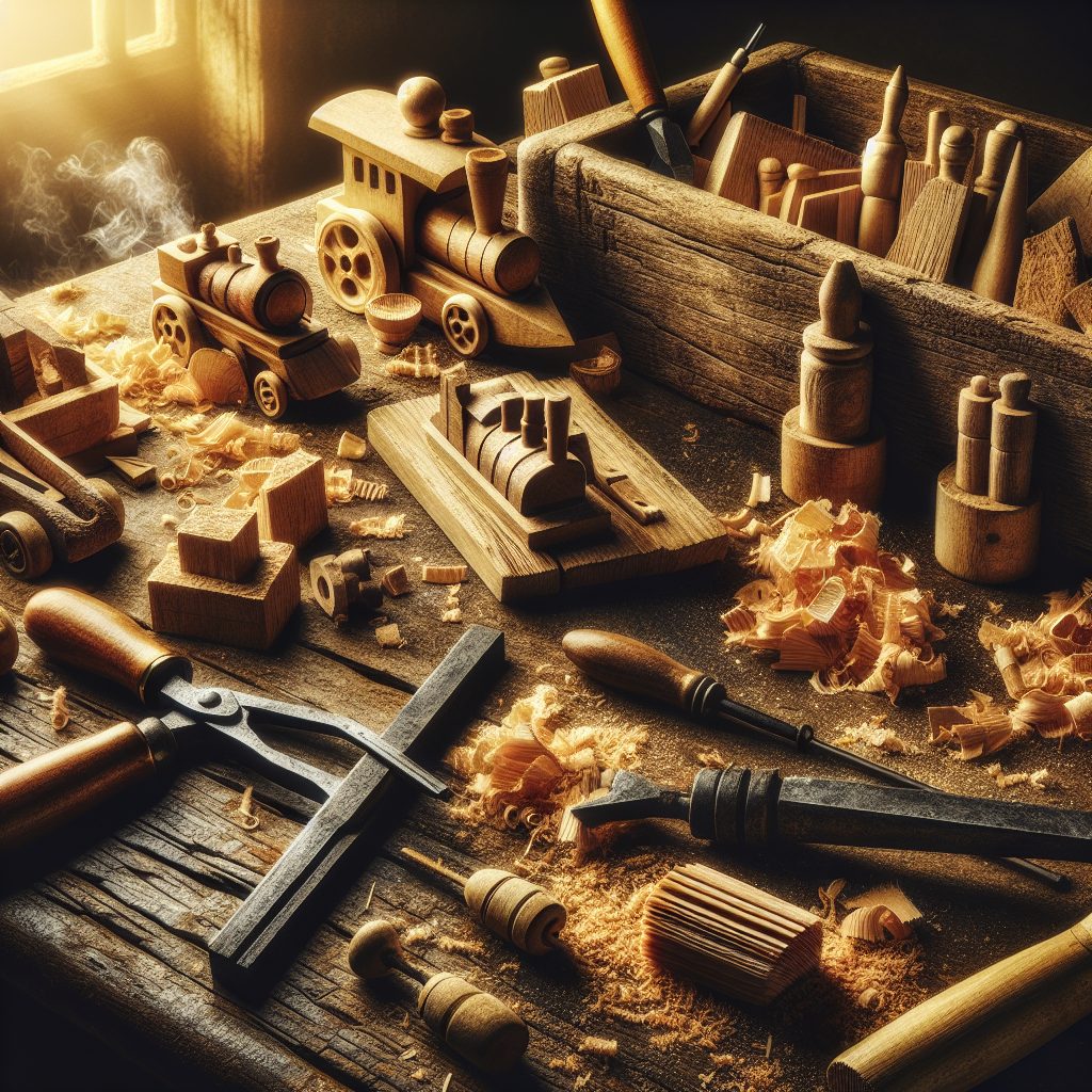 Creating Vintage Wooden Toy Replicas as Heirlooms 