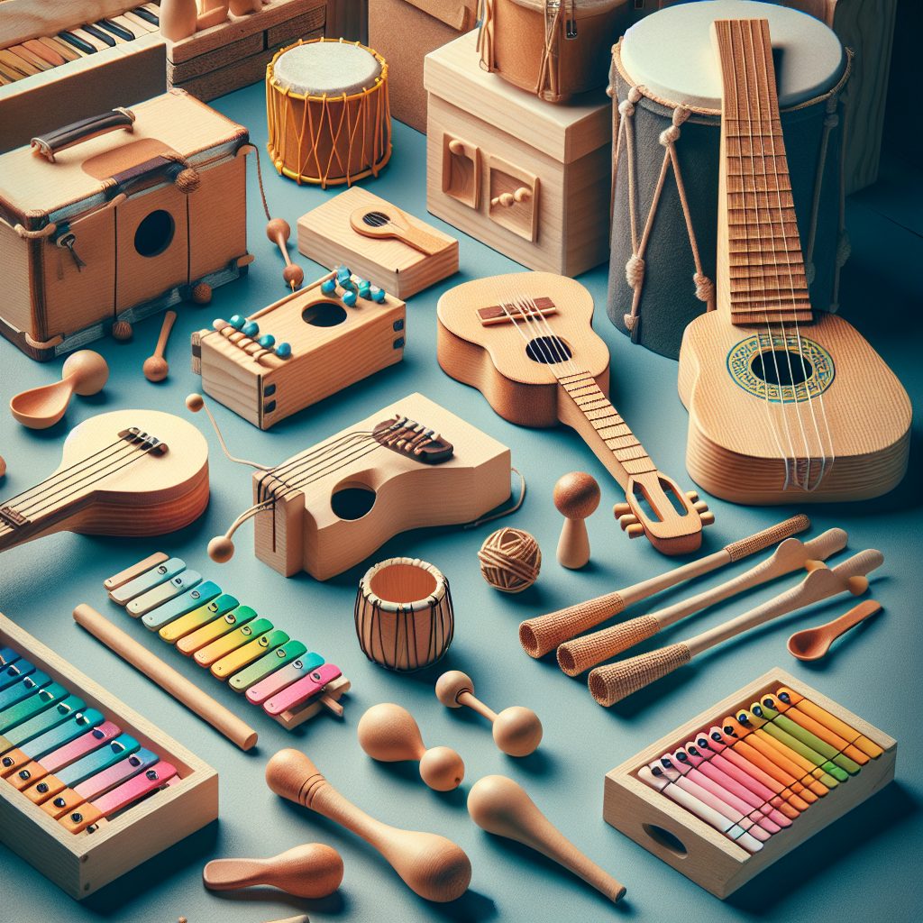 Creative Wooden Instrument Craft Ideas for Kids 