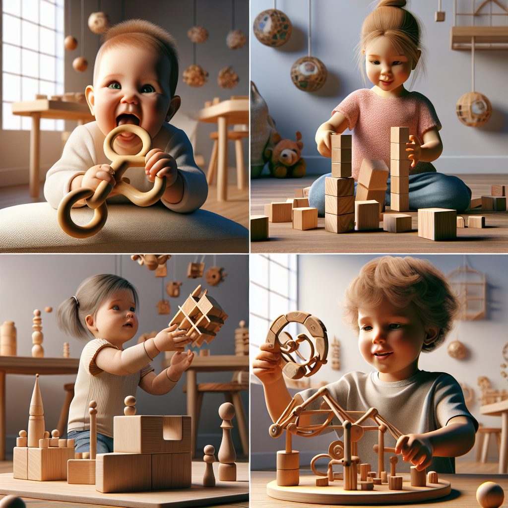 Creative Wooden Toys Tailored to Different Ages 