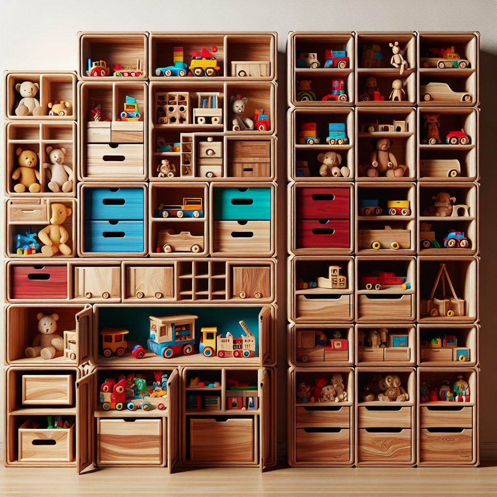 Customizing Wooden Toy Storage Units for Your Needs 