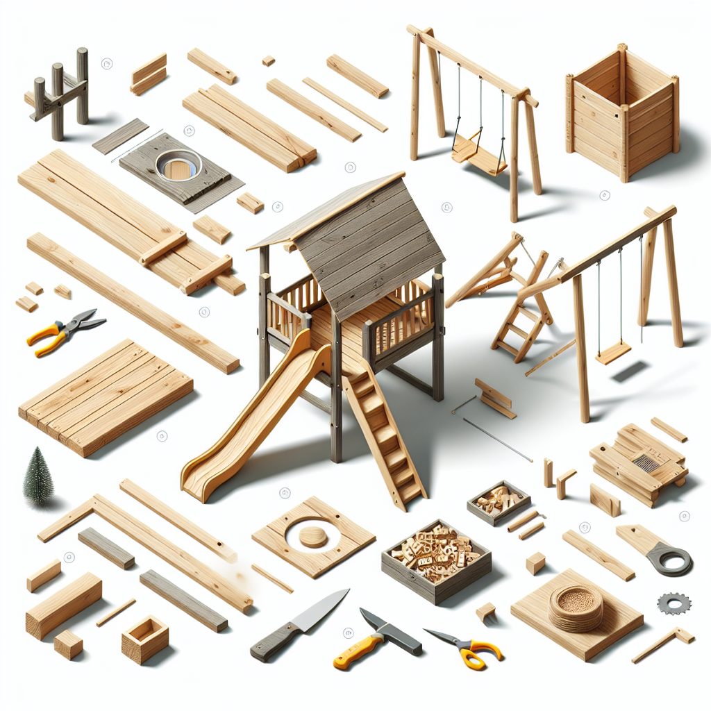 DIY Projects: Building Wooden Playsets for Kids 