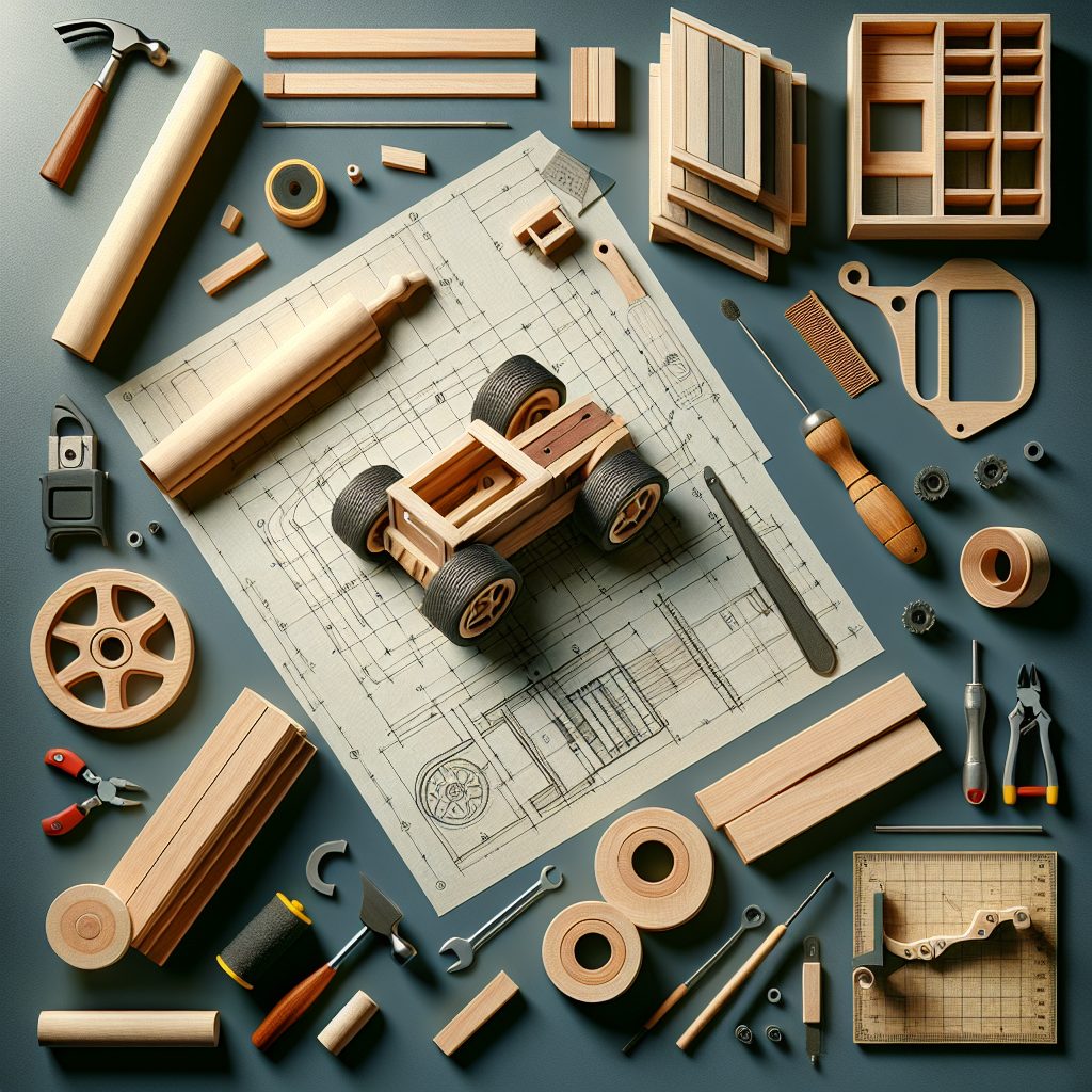 DIY Projects: Building and Designing Wooden Toy Cars 