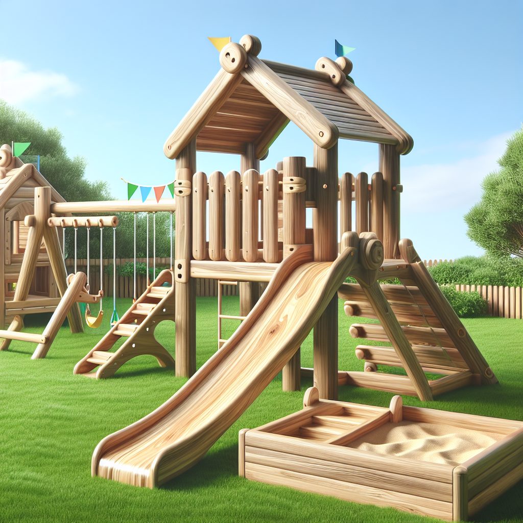 Designing Custom Wooden Playground Sets for Kids 