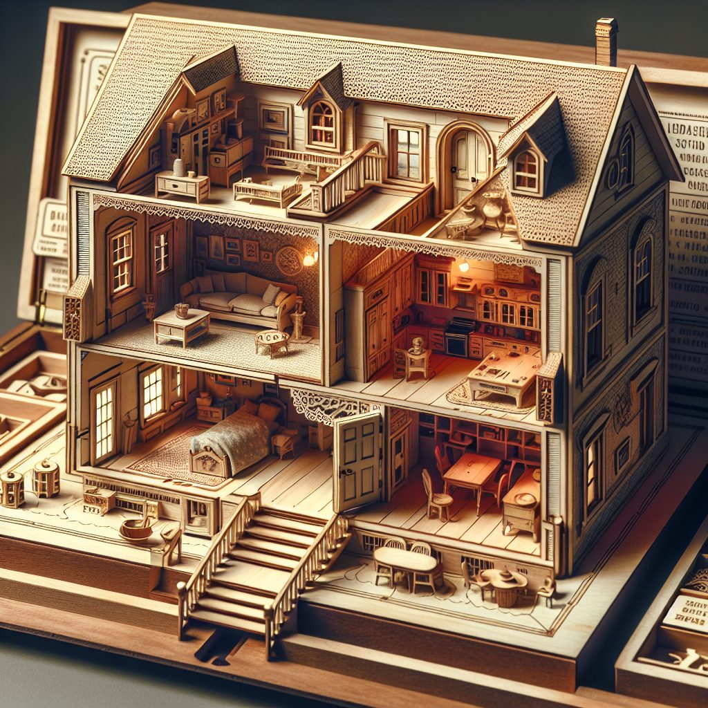 Designing Interactive Features in Wooden Dollhouses 