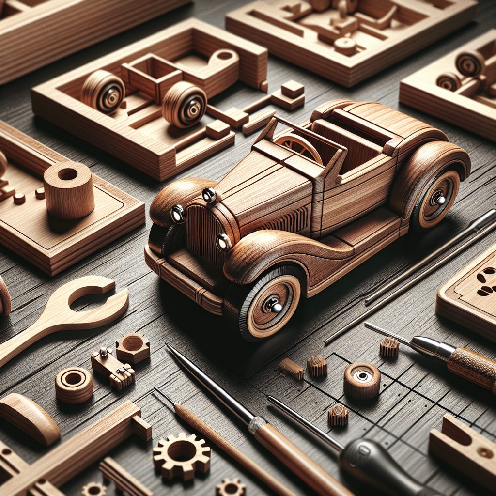 Designing Interactive and Engaging Wooden Toy Cars 