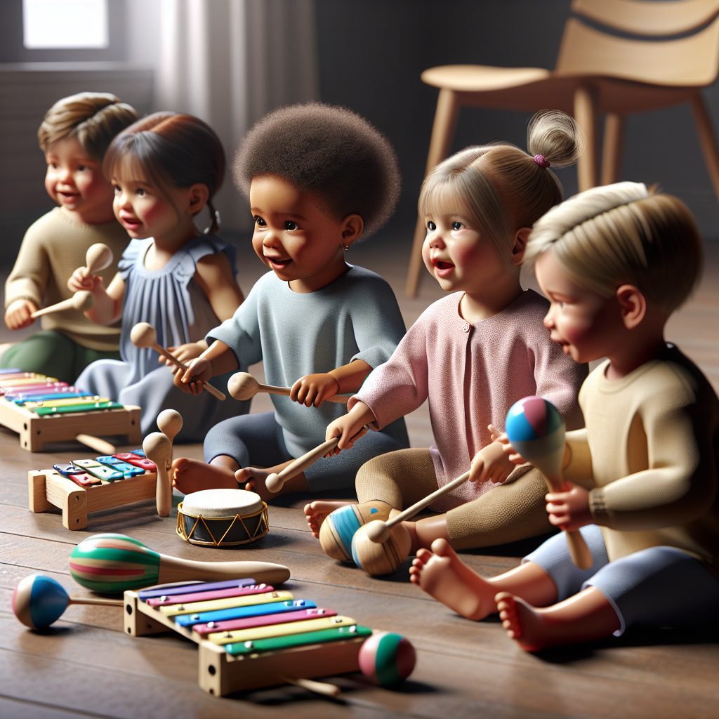 Developmental Benefits of Wooden Music Toys for Toddlers 