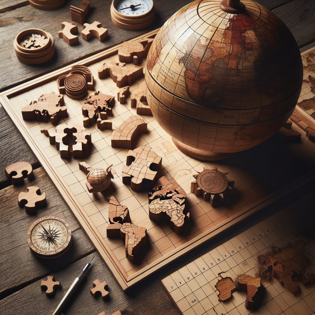 Discovering the World with Wooden Geography Games 