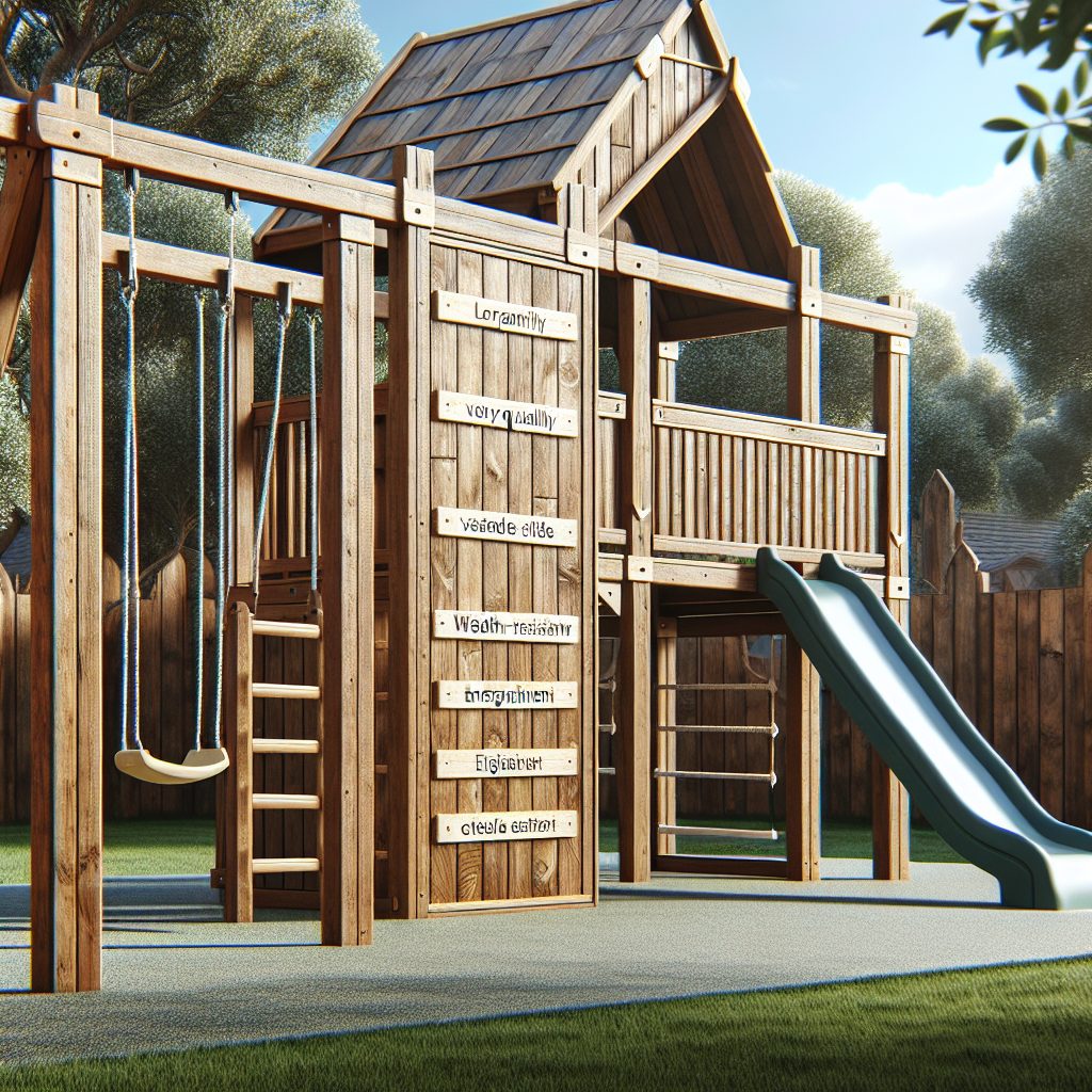 Durable Wooden Playsets for Lasting Outdoor Entertainment 