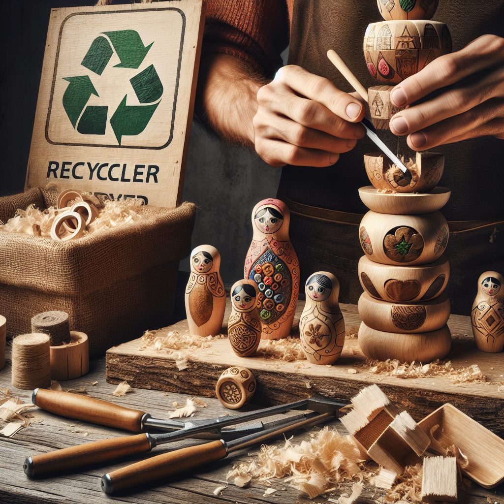 Eco-Friendly Approaches in Making Cultural Wooden Toys 