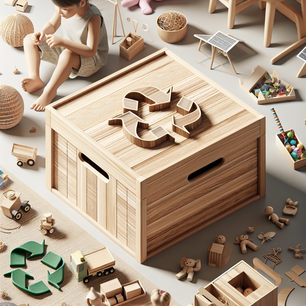 Eco-Friendly Wooden Toy Boxes for Sustainable Storage 
