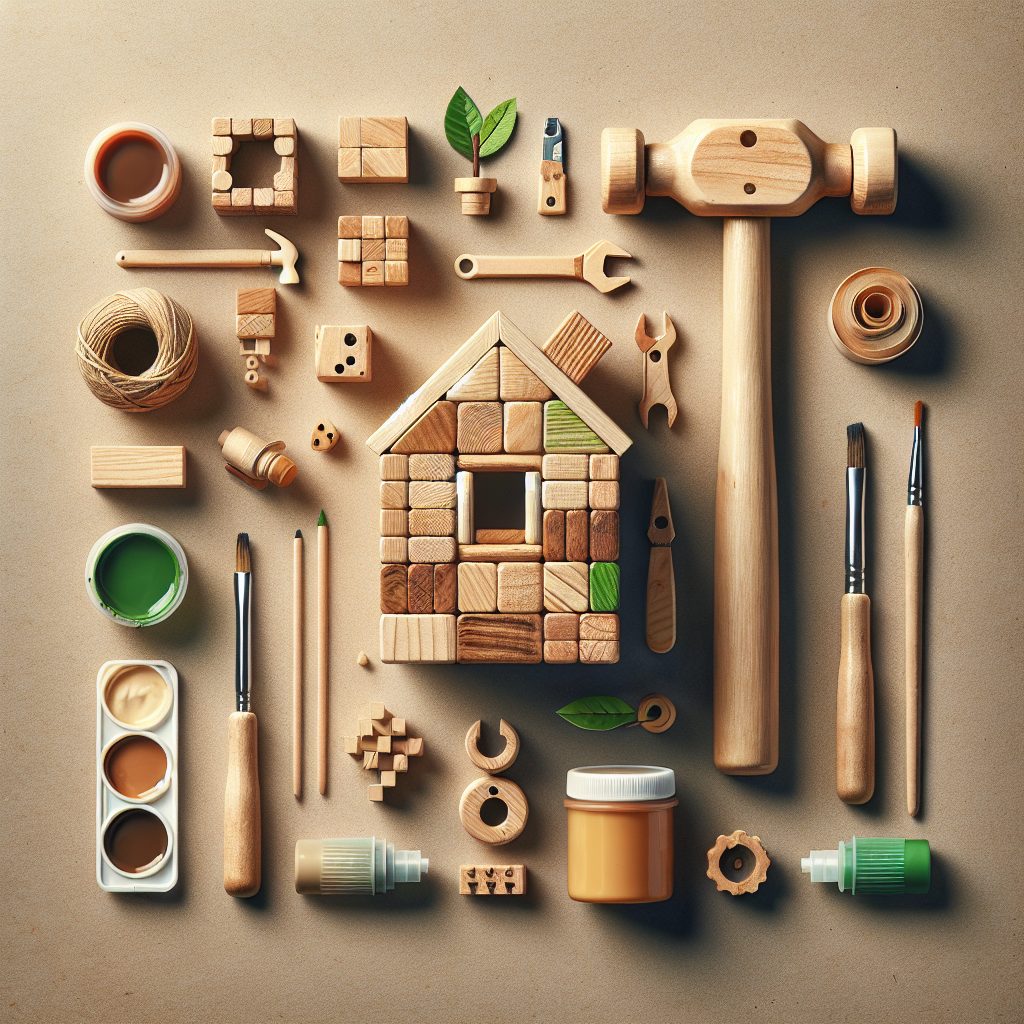 Eco-Friendly Wooden Toy Kits for Sustainable Crafting 