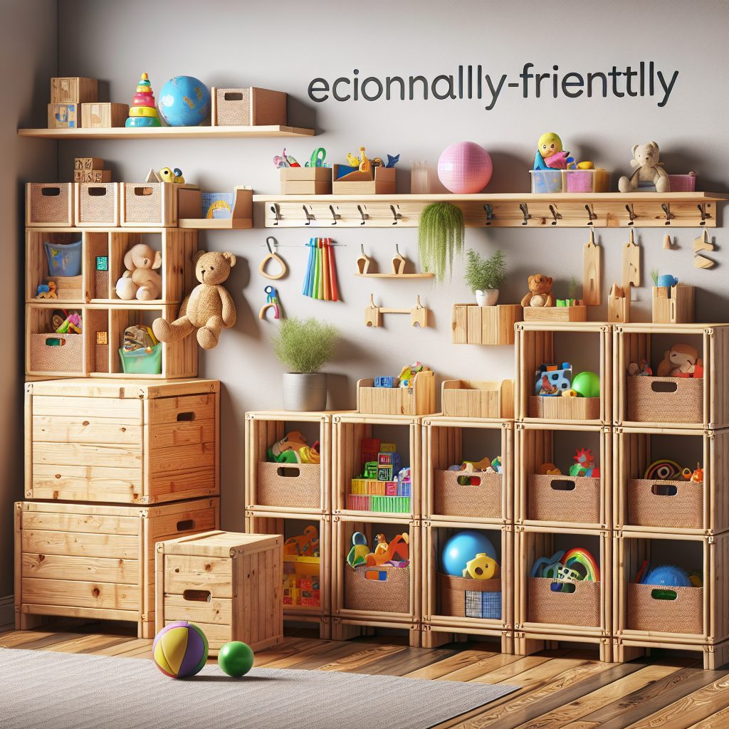 Economical Wooden Toy Storage Solutions for Tidy Playrooms 