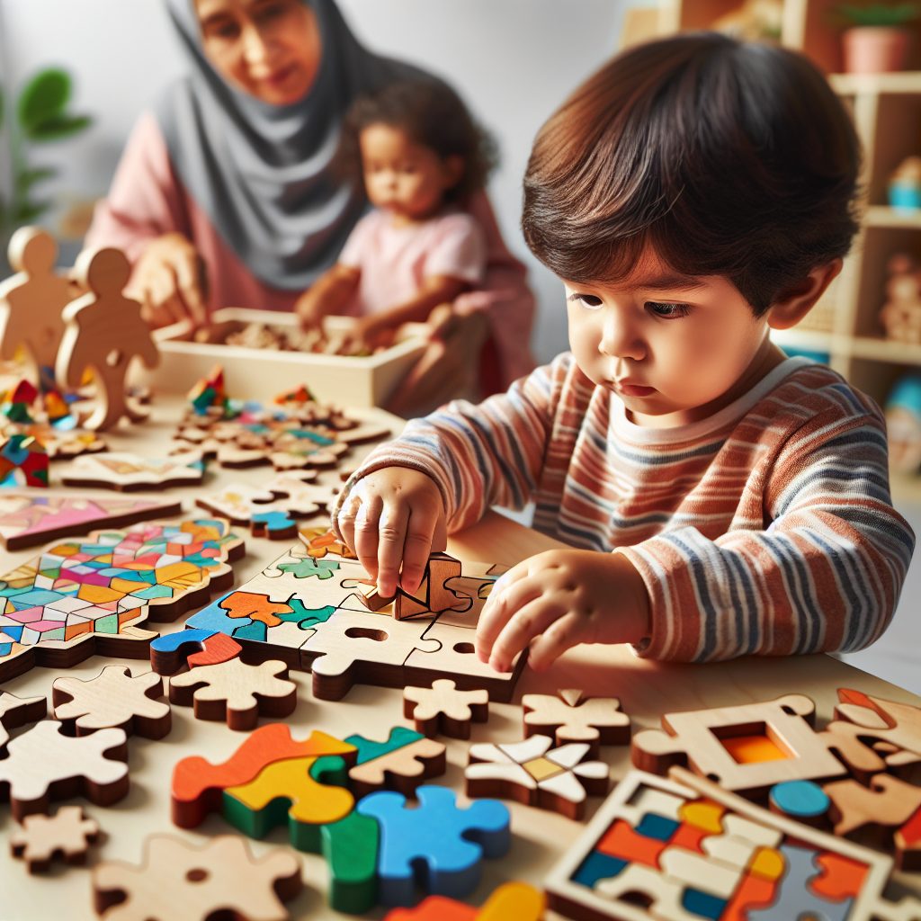 Educational Wooden Puzzle Games for Child Development 