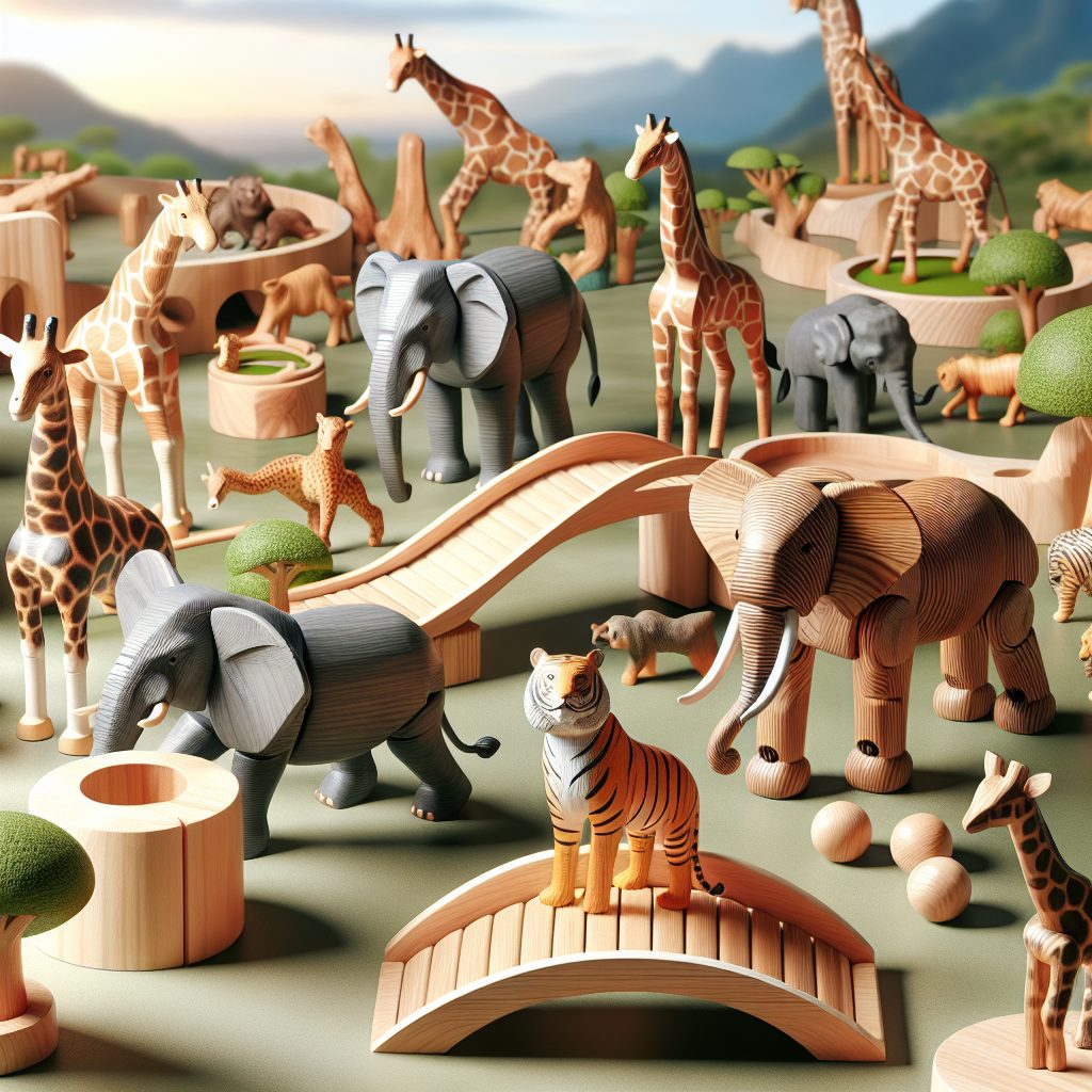 Engaging Play Ideas with Wooden Animal Figures 