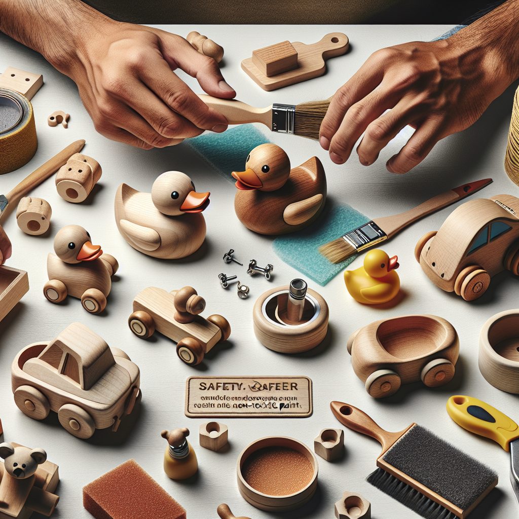 Ensuring Safety in Handmade Wooden Toys 