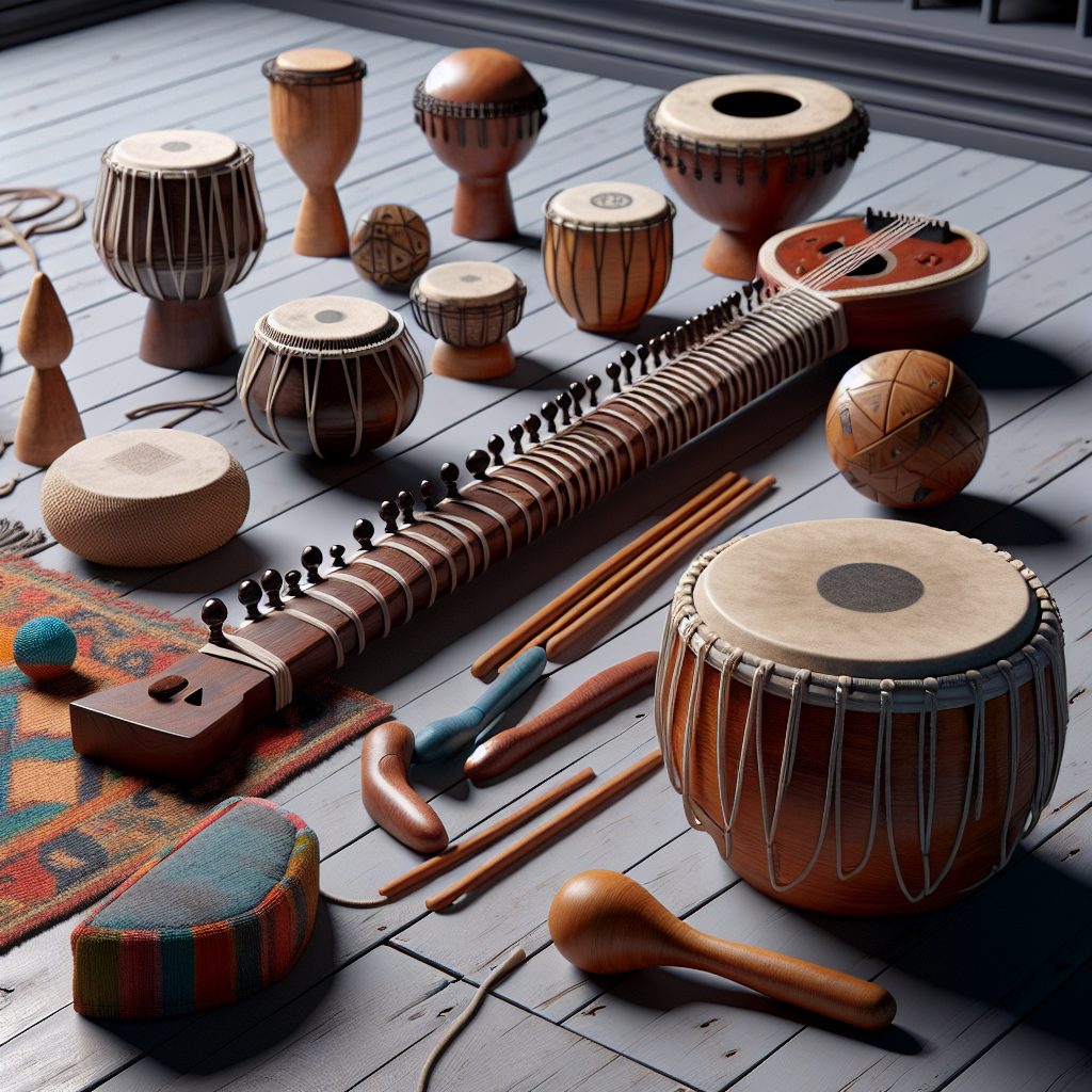 Exploring Cultures with Wooden Instruments for Kids 