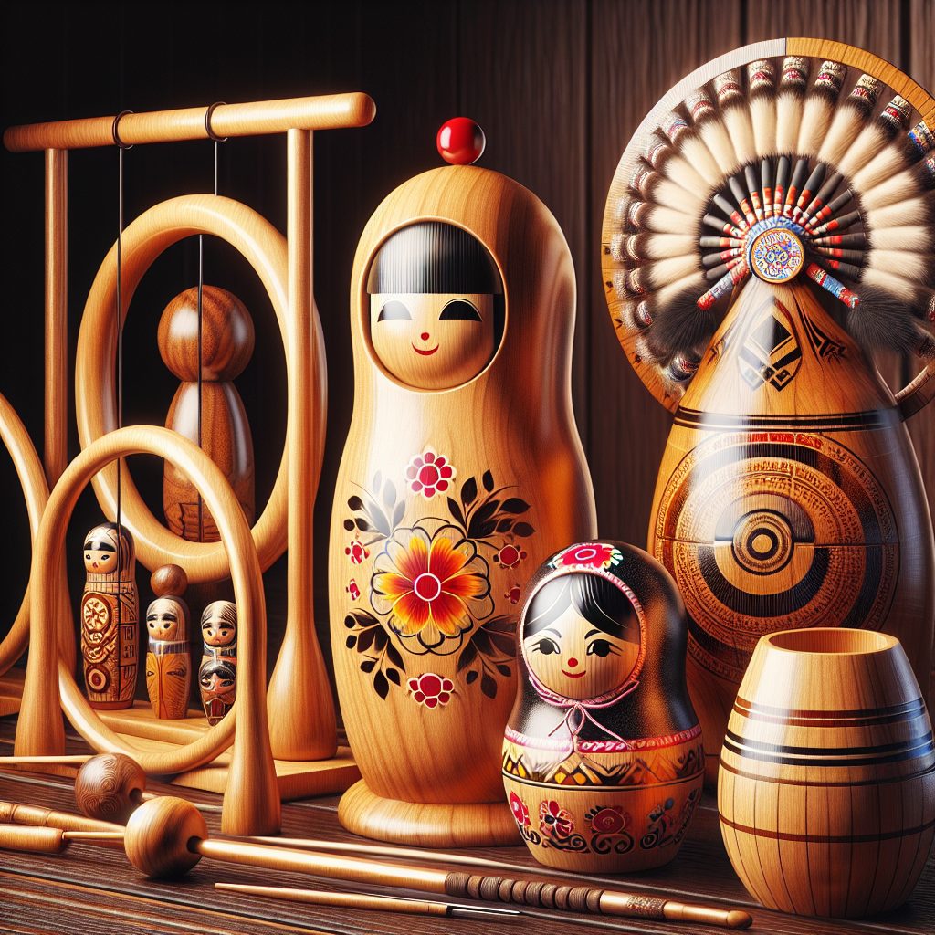 Exploring Traditional Wooden Toys from Different Cultures 