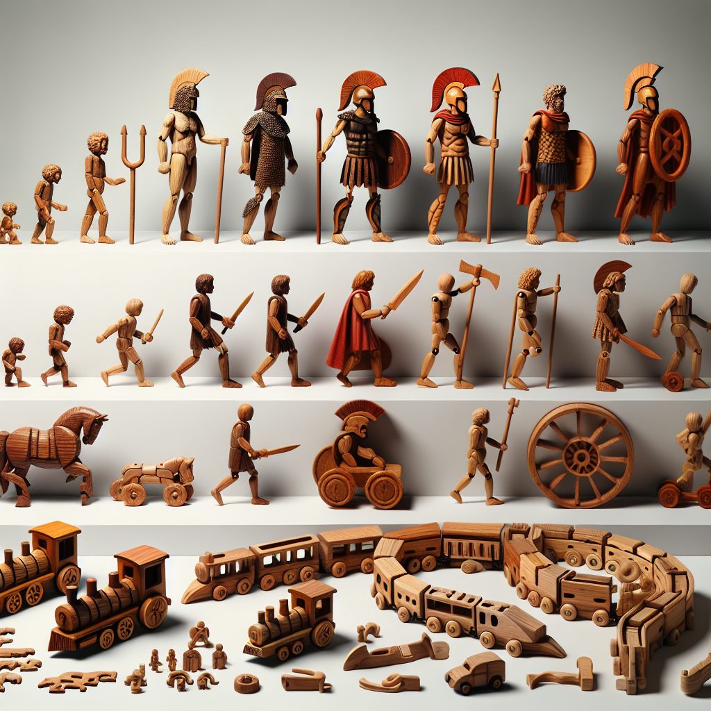 Exploring the Evolution of Wooden Toys Through History 