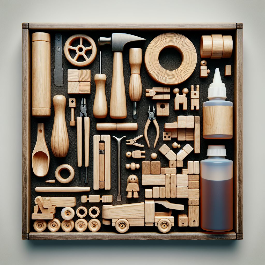 Fix and Revive: Wooden Toy Repair Kits 