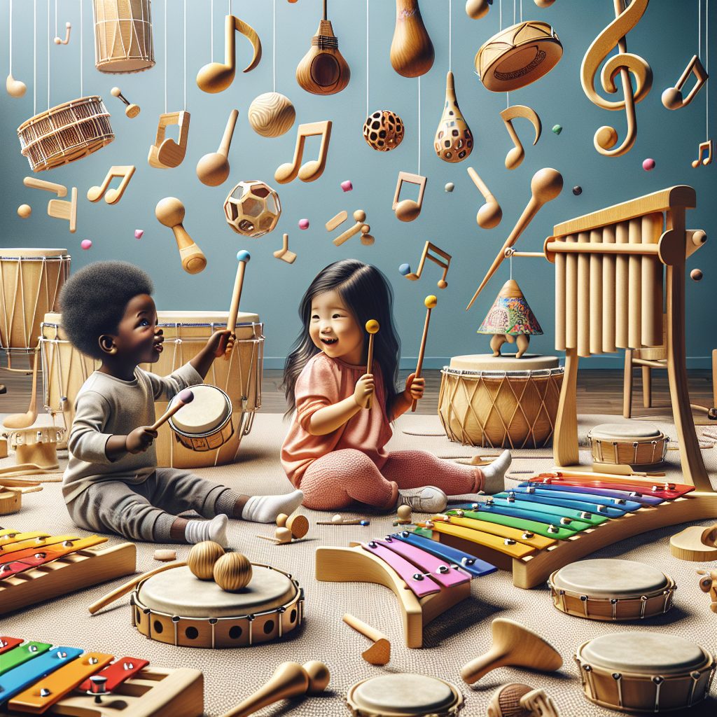 Fun Play Ideas with Wooden Instruments for Toddlers 
