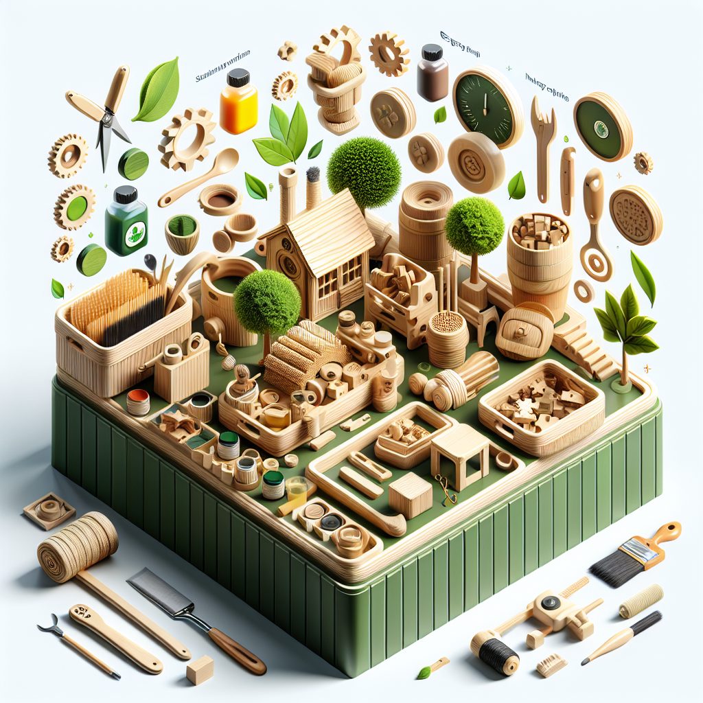 Green Techniques in Modern Wooden Toy Making 