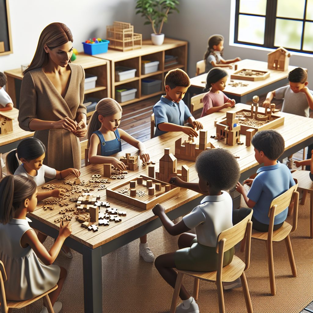 Incorporating Wooden Games in Classroom Learning 