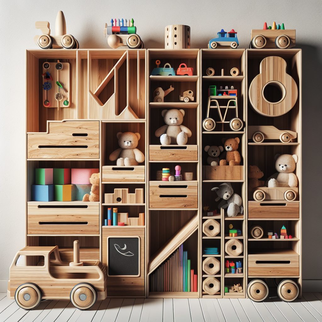 Innovative Design Ideas for Wooden Toy Storage 