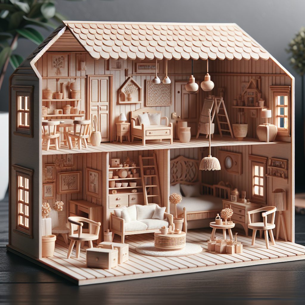 Interior Design Tips for Stunning Wooden Dollhouse Interiors 