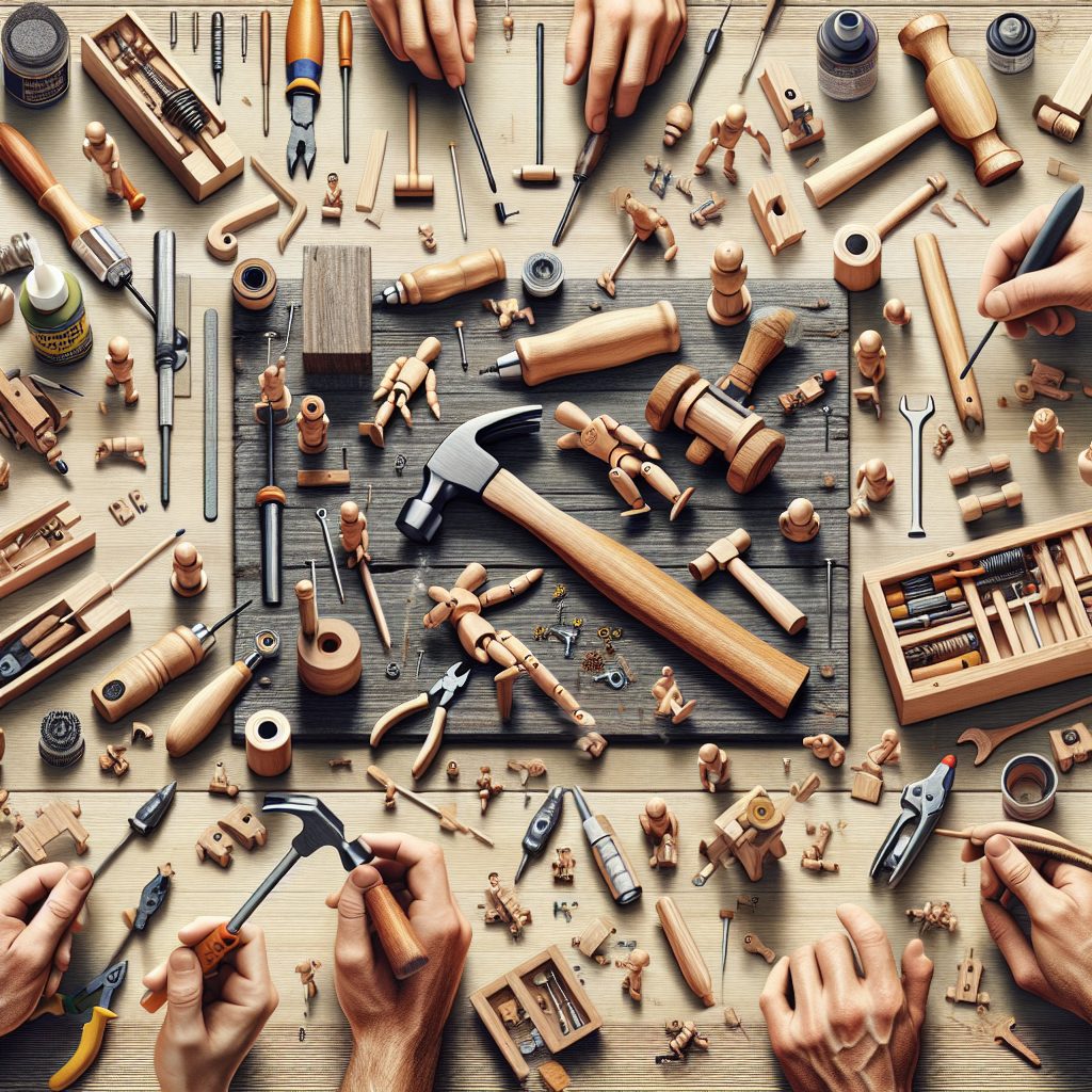 Joining Workshops for Wooden Toy Maintenance Skills 