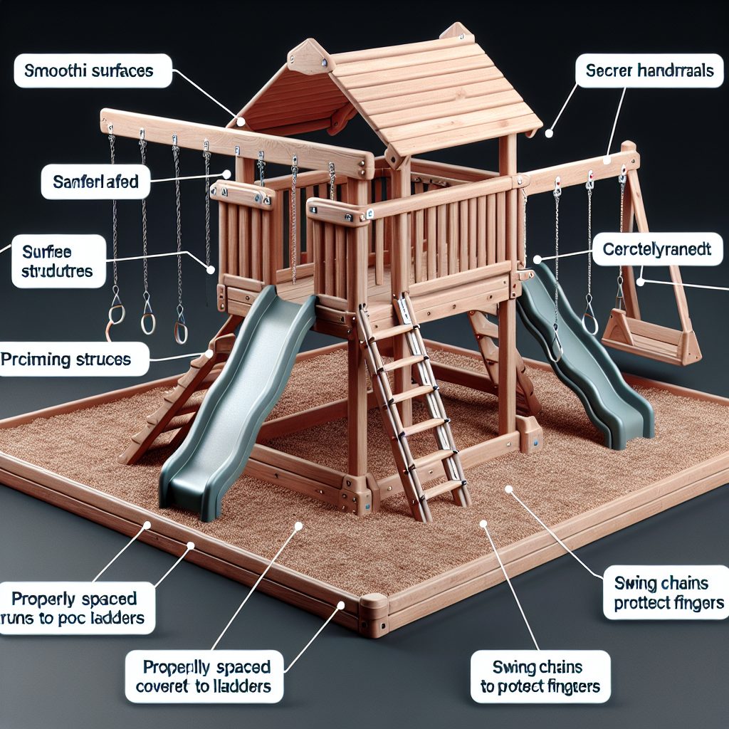 Key Safety Features to Look for in Wooden Playsets 