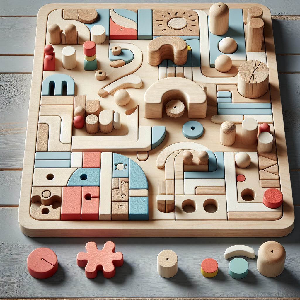 Montessori Wooden Puzzles: Educational Fun for Toddlers 